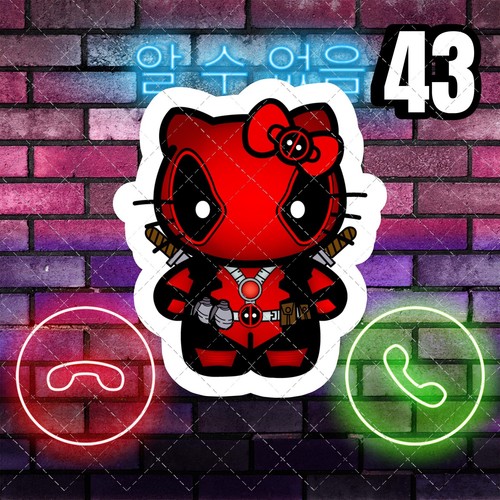 Hello kitty deadpool costume - deadpool,