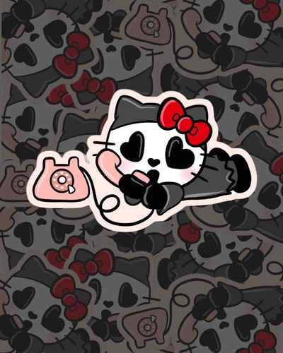Hello kitty ghostface - x,