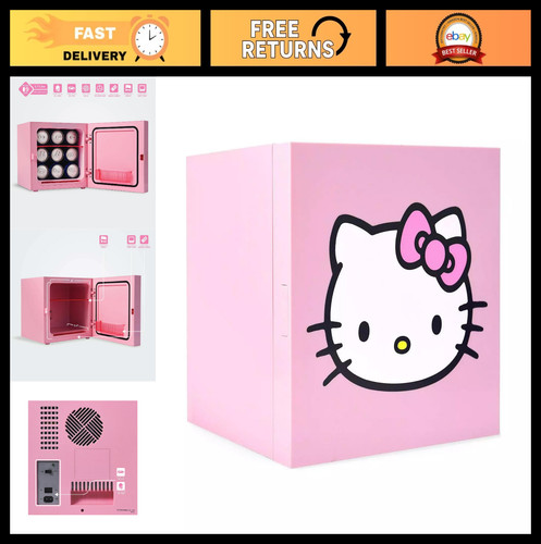 Hello kitty pink mini fridge - kitty,